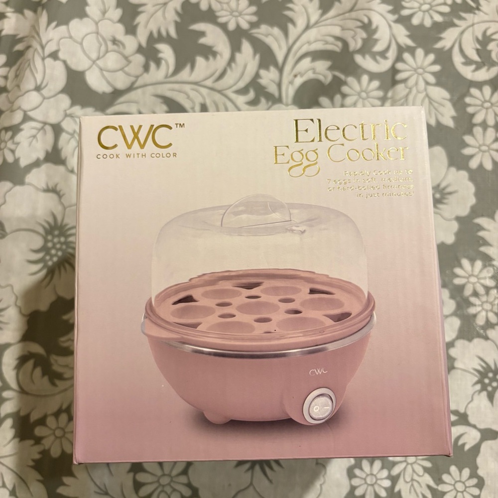 CWC Electric Egg Cooker - Cream - Picture 2 of 5